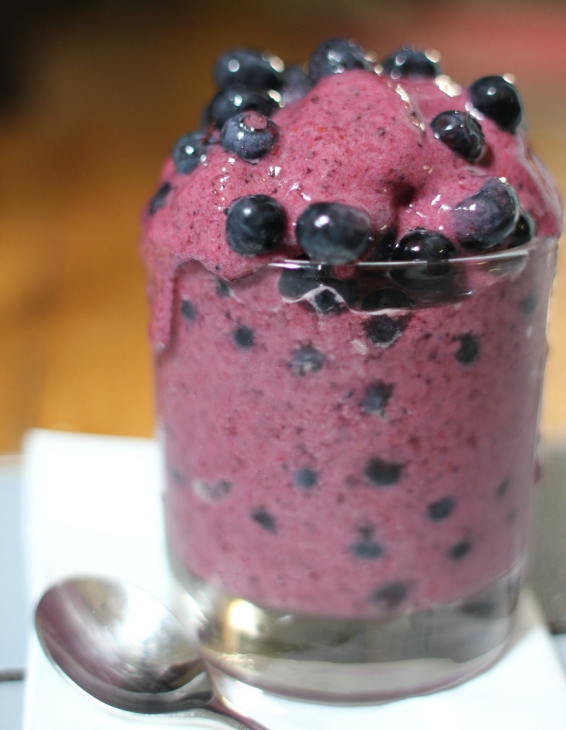 Keto Breakfast Blueberry Smoothie