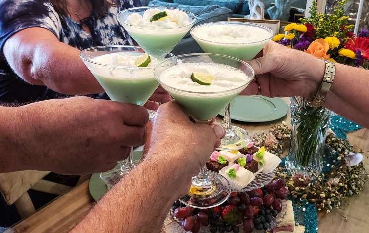 Keto Key Lime Pie Smoothie