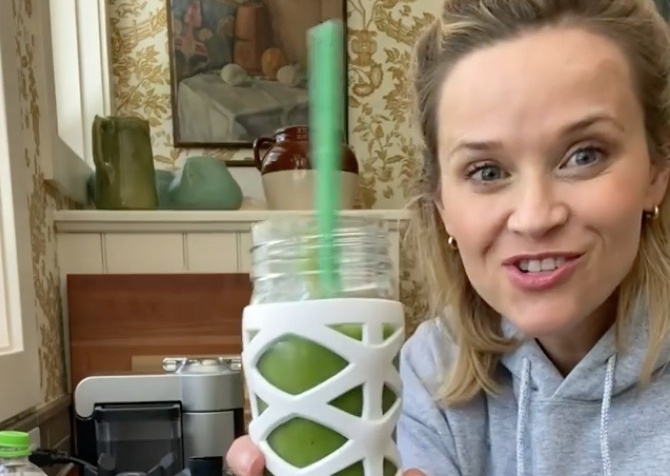 Reese Witherspoon Veggie Smoothie