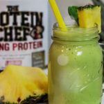 Not a fan of bananas in your morning drink? Then check out this delicious greena colada smoothie without banana. It is perfect to take to work or whatever you go!